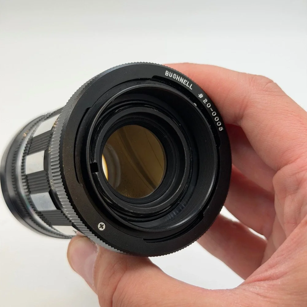 Accura Supertel 135mm f2.8 Vintage Zebra Telephoto Lens Japan Canon FD Mount